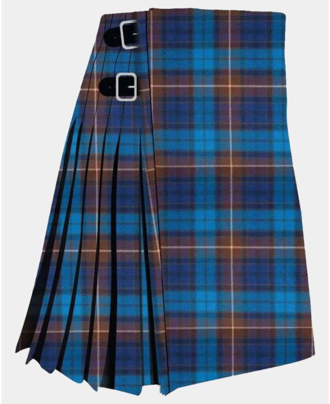 Buchanan Hunting Modern Blue Tartan Kilt