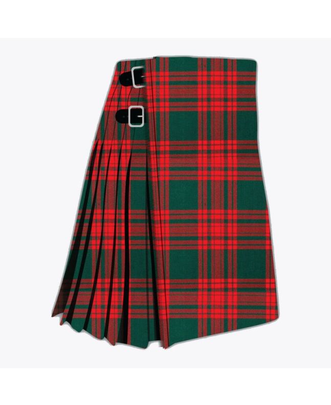 Clan Menzies Green Modern Tartan Kilt