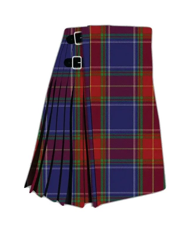 Chinese Scottish Tartan Kilt