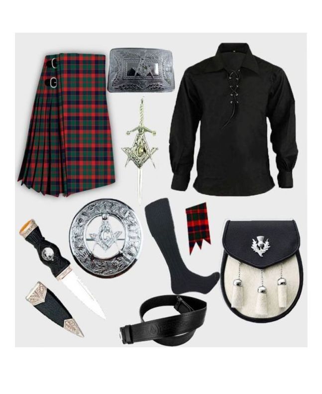 Beautiful Glasgow Tartan Kilt Outfit Package Deal