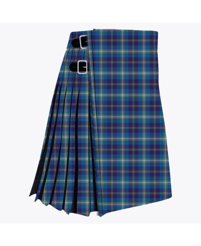 Clan Halsween Tartan Kilt For Men