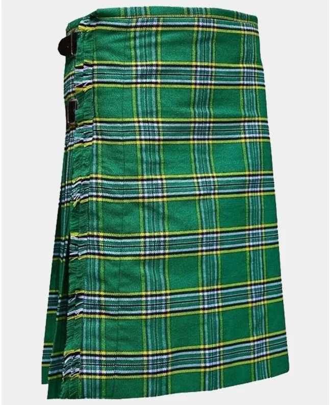 Irish National Modern Tartan Kilt
