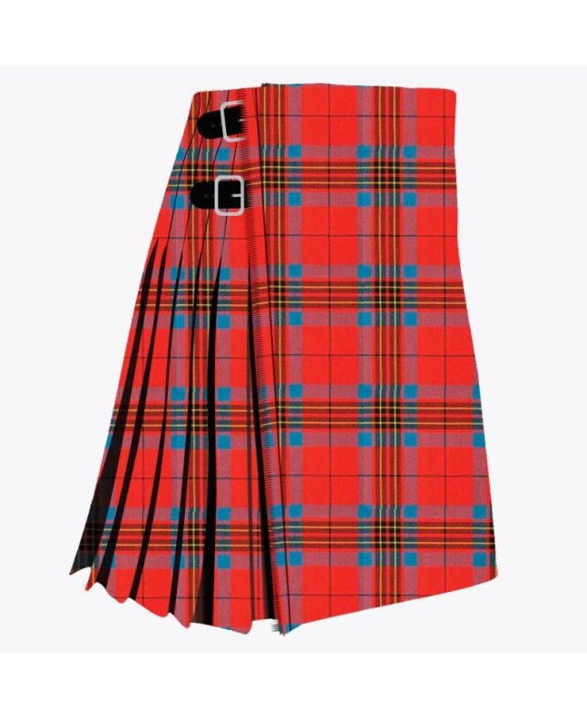 Clan Leslie Red Ancient Tartan Kilt
