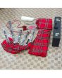 Royal Stewart Tartan Black Finish Bagpipe Deal
