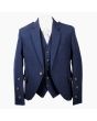 Wool Tweed Braemar Argyle Jacket  