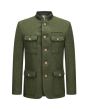Green Loden Trachten Jacket Oktoberfest Tyrol German Bavarian Jacket
