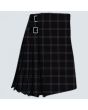 Dark Hebridean Purple Tartan Kilt
