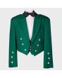 Green Scottish Prince Charlie Jacket And Vest