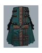 Hunter Green Hybrid Utility Kilt 