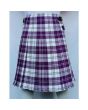 Erskine Purple And White Tartan Kilt