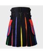 LGBT Gay Pride Rainbow Hybrid Utility Kilt 