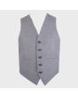Light Grey Wool Tweed Argyle Kilt Jacket 