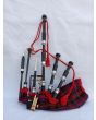 MacDonald Tartan Beautiful Highland Bagpipe Set.