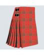 Matheson Red Weathered Tartan Kilt