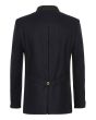Beautiful Black Oktoberfest Pure Wool Austrian Jacket