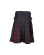 Black Hybrid With Wallace Tartan Kilt