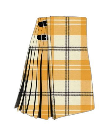 Ailsa Gold Tartan Kilt
