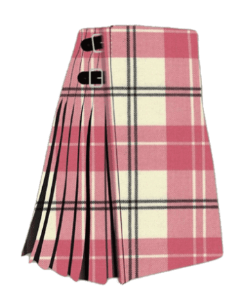 Ailsa Pink Tartan Kilt