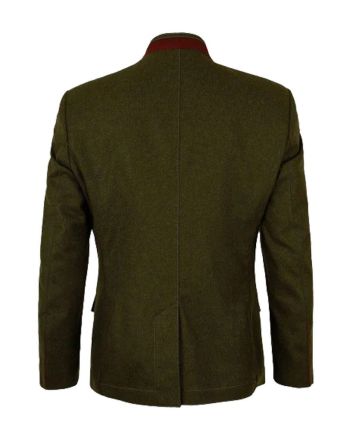  Green Beautiful Bavarian Trachten Jacket
