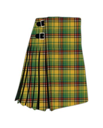 Bells pool Bright Check Tartan Kilt
