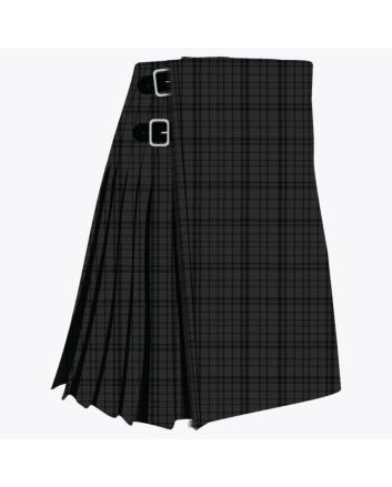 Clan Black Shadow Tartan Kilt
