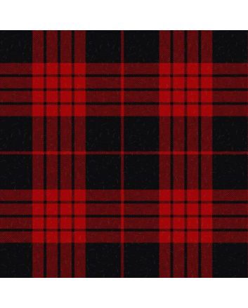 Cameron Black and Red Dress Modern Tartan Kilt