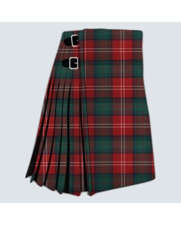 Chisholm Red Modern Tartan Kilt
