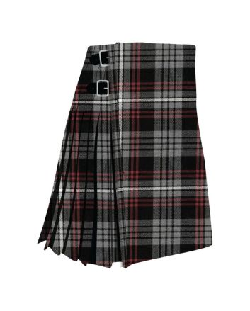 Clan Auld Lang Syne Grey Tartan Kilt