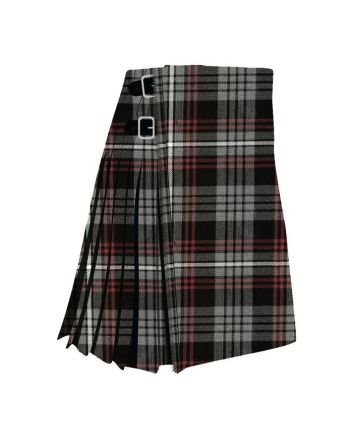 Clan Auld Lang Syne Grey Modern Tartan Kilt