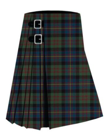 Clan Cameron Of Erracht Muted Tartan Kilt
