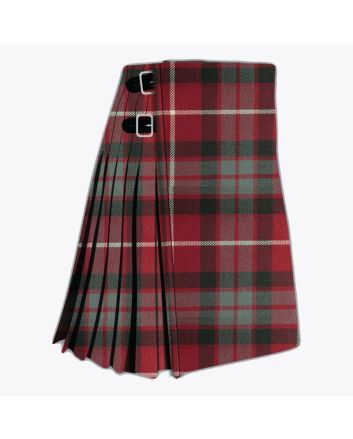 Clan Fraser Red Muted Tartan Kilt
