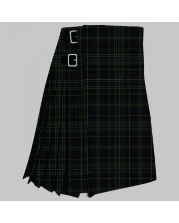 Clergy Green Modern Tartan Kilt