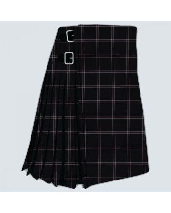 Dark Hebridean Purple Tartan Kilt