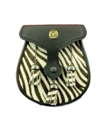 Semi Dress Zebra Sporran