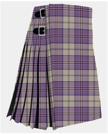 Highland Dancer Harris Lilac Modern Tartan Kilt
