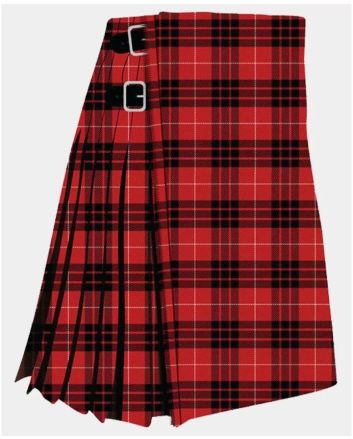 Munro Black & Red Modern Tartan Kilt