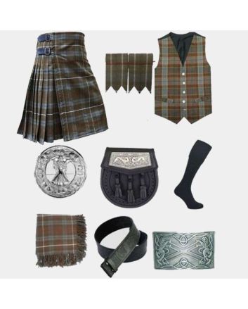 Fraser Weathered Tartan Kilt Deal