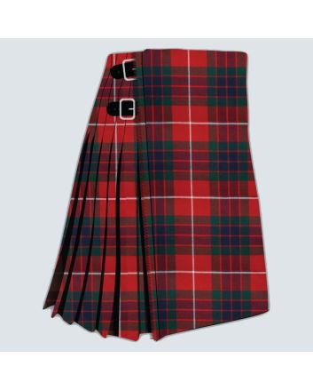 Frazer Red Modern Tartan Kilt
