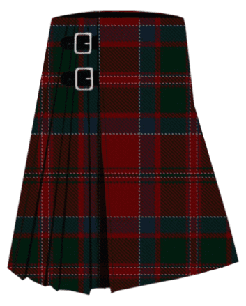 GLENCOE Wolf Clan Tartan Kilt