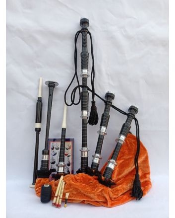 Highland New Khaki Bagpipe Set