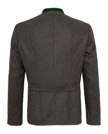 Dark Grey Loden Trachten German Bavarian Jacket