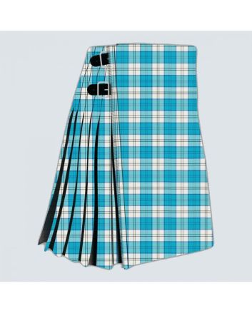 Lennox Dress Turquoise Tartan Kilt