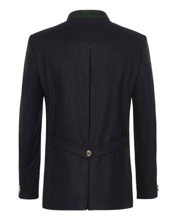 Beautiful Black Oktoberfest Pure Wool Austrian Jacket