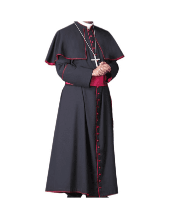 Exquisite Bishop Cassock Crafted for Religious Ceremonies
