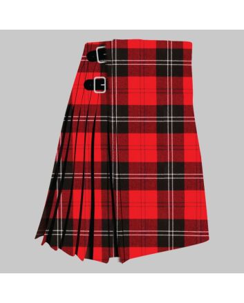Ramsay Red Modern Tartan Kilt