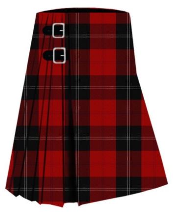 Red Ramsay Tartan kilt