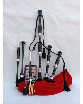 Highland New Red Bagpipe Set