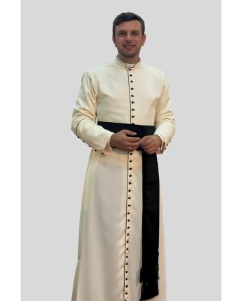 Traditional Men’s Church Cassock for Catholic Worship
