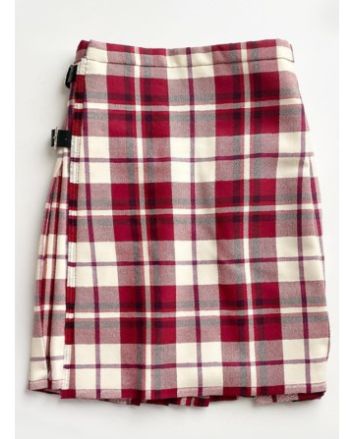 Shiel Claret Tartan Highland Dancing Kilt

