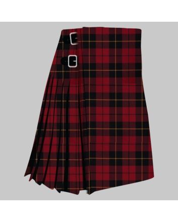 Wallace Red Muted Tartan Kilt